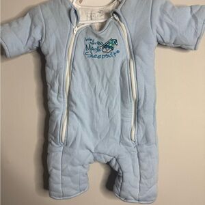 Magic Sleepsuit - Blue large